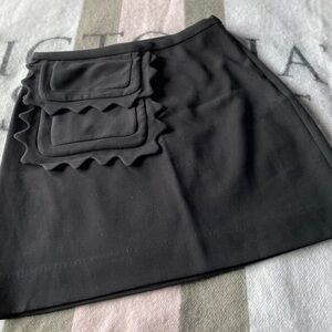 VICTORIA BECKAM BY TARGET BLACK SKIRT S NWOT